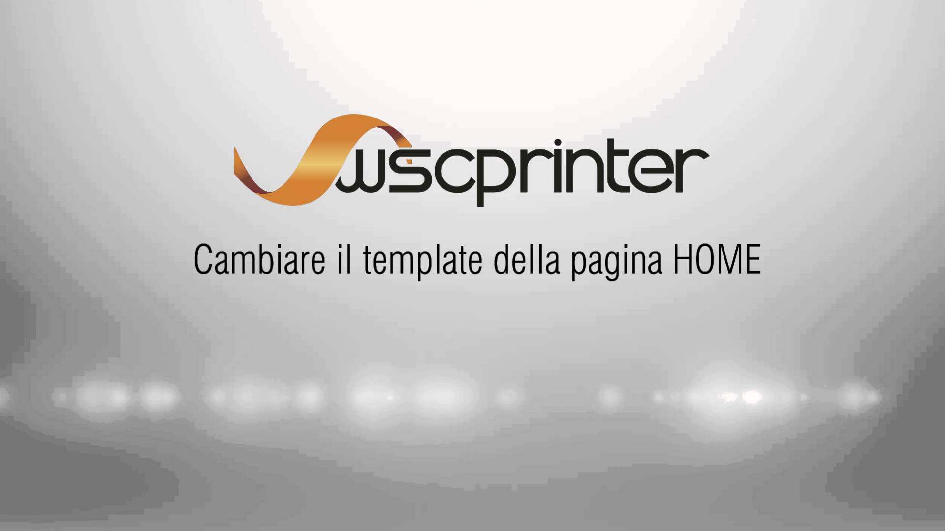 Wsc Printer - Personalizza Skin e Template Home Page