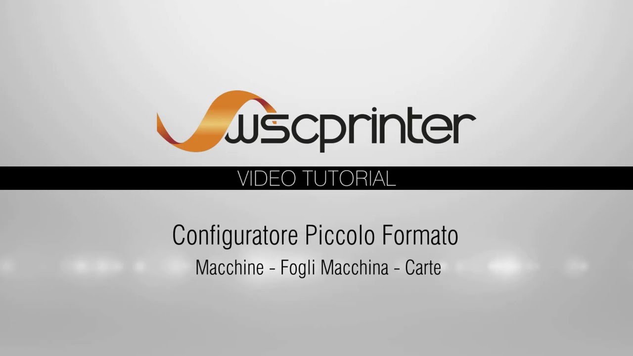 Wsc Printer - Macchine, Fogli macchina, Carte
